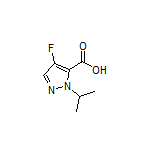 4-Fluoro-1-isopropyl-1H-pyrazole-5-carboxylic Acid