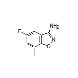 3-Amino-5-fluoro-7-methylbenzisoxazole