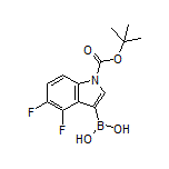 1-Boc-4,5-difluoroindole-3-boronic Acid