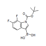 1-Boc-6,7-difluoroindole-3-boronic Acid