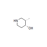 (3S,4R)-3-Methylpiperidin-4-ol