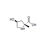 (2R,4S)-4-Hydroxy-2-methylpyrrolidine-2-carboxylic Acid