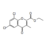 Ethyl 6,8-Dichloro-3-methyl-4-oxo-4H-chromene-2-carboxylate