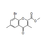 Methyl 8-Bromo-3,6-dimethyl-4-oxo-4H-chromene-2-carboxylate