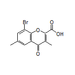 8-Bromo-3,6-dimethyl-4-oxo-4H-chromene-2-carboxylic Acid