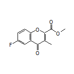 Methyl 6-Fluoro-3-methyl-4-oxo-4H-chromene-2-carboxylate