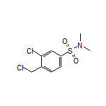 3-Chloro-4-(chloromethyl)-N,N-dimethylbenzenesulfonamide