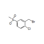 2-(Bromomethyl)-1-chloro-4-(methylsulfonyl)benzene