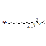 8-(4-Boc-1-methyl-2-piperazinyl)-1-octanamine