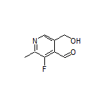 3-Fluoro-5-(hydroxymethyl)-2-methylisonicotinaldehyde