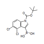 1-Boc-4,5-dichloroindole-3-boronic Acid