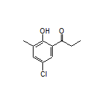 1-(5-Chloro-2-hydroxy-3-methylphenyl)-1-propanone