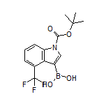 1-Boc-4-(trifluoromethyl)indole-3-boronic Acid