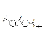 1’-Boc-1-oxo-6-(trifluoromethyl)-1,3-dihydrospiro[indene-2,4’-piperidine]