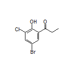 1-(5-Bromo-3-chloro-2-hydroxyphenyl)-1-propanone