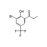 1-[3-Bromo-2-hydroxy-5-(trifluoromethyl)phenyl]-1-propanone