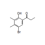 1-(5-Bromo-2-hydroxy-3,4-dimethylphenyl)-1-propanone