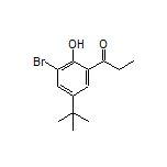 1-[3-Bromo-5-(tert-butyl)-2-hydroxyphenyl]-1-propanone