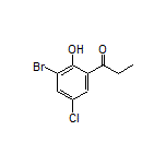 1-(3-Bromo-5-chloro-2-hydroxyphenyl)-1-propanone