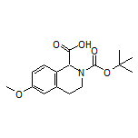 2-Boc-6-methoxy-1,2,3,4-tetrahydroisoquinoline-1-carboxylic Acid