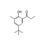 1-[5-(tert-Butyl)-2-hydroxy-3-methylphenyl]-1-propanone