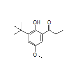 1-[3-(tert-Butyl)-2-hydroxy-5-methoxyphenyl]-1-propanone