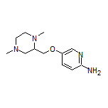 5-[(1,4-Dimethyl-2-piperazinyl)methoxy]pyridin-2-amine