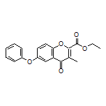 Ethyl 3-Methyl-4-oxo-6-phenoxy-4H-chromene-2-carboxylate