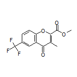 Methyl 3-Methyl-4-oxo-6-(trifluoromethyl)-4H-chromene-2-carboxylate