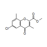 Methyl 6-Chloro-3,8-dimethyl-4-oxo-4H-chromene-2-carboxylate