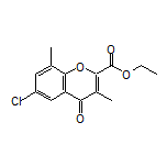 Ethyl 6-Chloro-3,8-dimethyl-4-oxo-4H-chromene-2-carboxylate