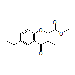 Methyl 6-Isopropyl-3-methyl-4-oxo-4H-chromene-2-carboxylate