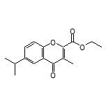 Ethyl 6-Isopropyl-3-methyl-4-oxo-4H-chromene-2-carboxylate