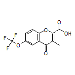 3-Methyl-4-oxo-6-(trifluoromethoxy)-4H-chromene-2-carboxylic Acid