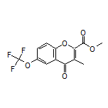 Methyl 3-Methyl-4-oxo-6-(trifluoromethoxy)-4H-chromene-2-carboxylate