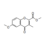 Methyl 6-Methoxy-3-methyl-4-oxo-4H-chromene-2-carboxylate