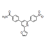 4-[2-(2-Furyl)-6-(4-nitrophenyl)-4-pyridyl]benzamide