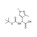 2-(Boc-amino)-2-(1,3-dimethyl-4-pyrazolyl)acetic Acid