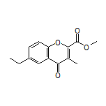 Methyl 6-Ethyl-3-methyl-4-oxo-4H-chromene-2-carboxylate