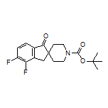 1’-Boc-4,5-difluoro-1-oxo-1,3-dihydrospiro[indene-2,4’-piperidine]