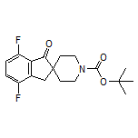 1’-Boc-4,7-difluoro-1-oxo-1,3-dihydrospiro[indene-2,4’-piperidine]