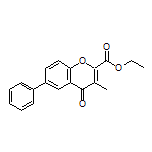 Ethyl 3-Methyl-4-oxo-6-phenyl-4H-chromene-2-carboxylate