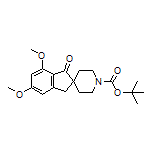 1’-Boc-5,7-dimethoxy-1-oxo-1,3-dihydrospiro[indene-2,4’-piperidine]