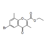 Ethyl 6-Bromo-3,8-dimethyl-4-oxo-4H-chromene-2-carboxylate