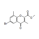 Methyl 6-Bromo-3,8-dimethyl-4-oxo-4H-chromene-2-carboxylate