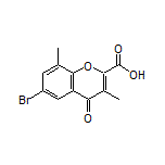 6-Bromo-3,8-dimethyl-4-oxo-4H-chromene-2-carboxylic Acid