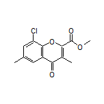 Methyl 8-Chloro-3,6-dimethyl-4-oxo-4H-chromene-2-carboxylate