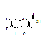 5,6,7-Trifluoro-3-methyl-4-oxo-4H-chromene-2-carboxylic Acid