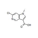 6-Chloro-1-methyl-1H-pyrrolo[3,2-c]pyridine-3-carboxylic Acid