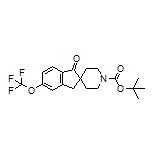 1’-Boc-1-oxo-5-(trifluoromethoxy)-1,3-dihydrospiro[indene-2,4’-piperidine]